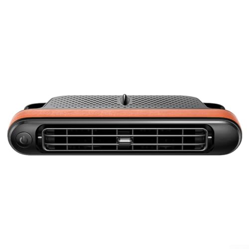 HpLive Auto Ventilator, Autositz-Kühlventilator USB Kühlung Autolüfter, 3 Geschwindigkeiten Auto Rücksitzventilator für Limousinen, SUV, Lkws und Autos(Kaffee) von HpLive