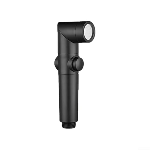 HpLive Bidet Handbrause Set Tragbarer Hochdruck Sprayer mit Stoppknopf Multifunktions Duschkopf für Toilette(Black) von HpLive