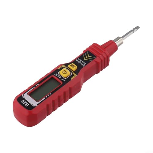 HpLive Digitaler Spannungsprüfer, berührungsloser Stromkreisdetektor mit LED-Licht, automatische Abschaltung, 11 V-450 V Bereich(black) von HpLive