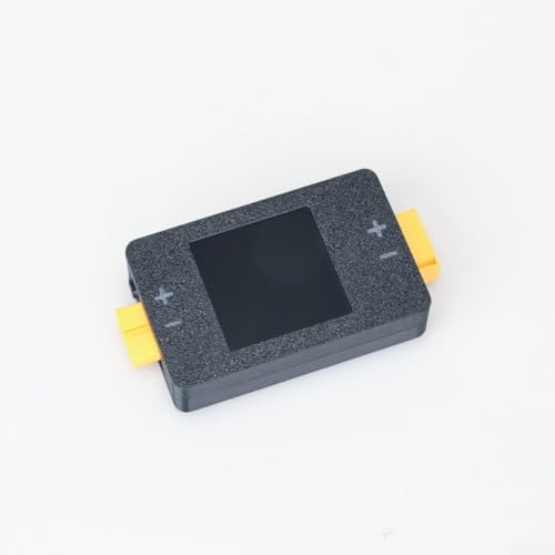 HpLive Digitales Leistungsmessgerät 25A/50A Batterie Spannungs- und Kapazitätstester für RC LiPo Akkus mit bidirektionaler Messung(50A) von HpLive