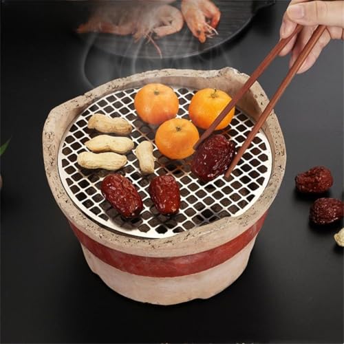 HpLive Edelstahl Grillrost rund, Backgitter für BBQ Grill, Outdoor Kochen, Multifunktional für Holzkohlegrill, Gasgrill(22cm) von HpLive
