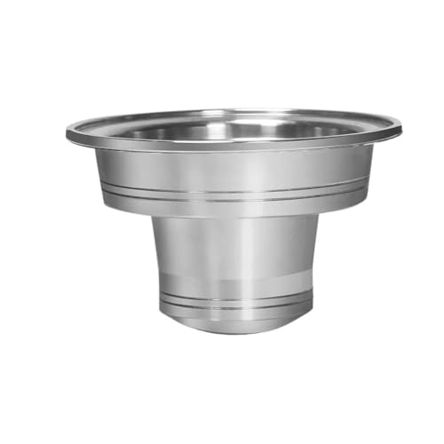HpLive Edelstahl Kapsel-Konverter für Kaffeemaschine Nachhaltiger Filter-Adapter Kompatibel mit YN01 UE2401 Kaffeepadhalter(YN01) von HpLive