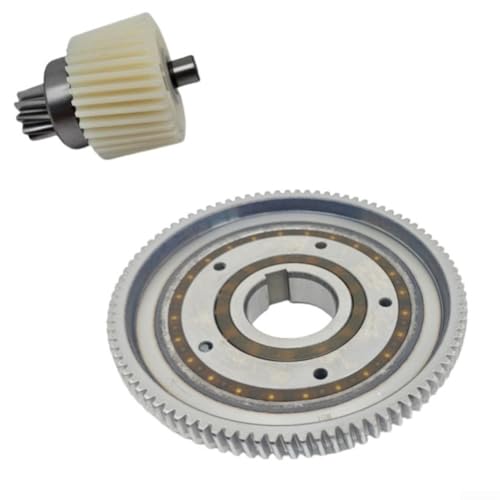 HpLive Ersatz Zahnradset für TSDZ-2B E-Bike Motor Umrüstung Antriebseinheit mit Nylonzahnrad Mittelteil(clutch large gear) von HpLive