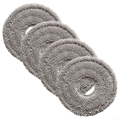 HpLive Ersatzteile für Extravis V5 Saugroboter Wischmopp Tücher Mikrofaser Reinigungspads Wischpads Zubehör(4 PACK) von HpLive