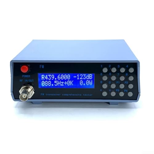 HpLive FM Walkie-Talkie Tester mit Integriertem Signalgenerator für U/V Transceiver 10MHz-900MHz Frequenzmessung 0.1W-64W von HpLive