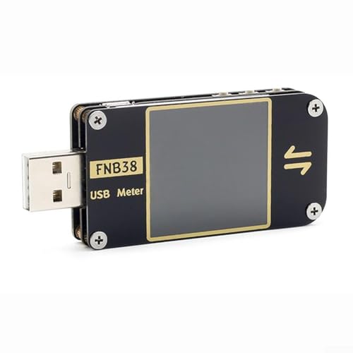 HpLive FNB38 USB Spannungs- und Strommessgerät Multimeter mit QC4+ PD3.0 2.0 Schnellladeerkennung für Digitale Anzeige HpLive FNB38 USB Spannungs- und Strommessgerät Multimeter mit QC4+ PD3.0 2.0 Schnellladeerkennung für Digitale Anzeige von HpLive