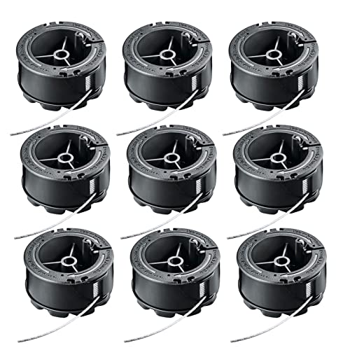 HpLive Fadenspule für UniversalGrassCut ‎F016800570 (Länge: 6m, Dicke: 1.6mm, für Rasentrimmer UniversalGrassCut), 9 Stück von HpLive