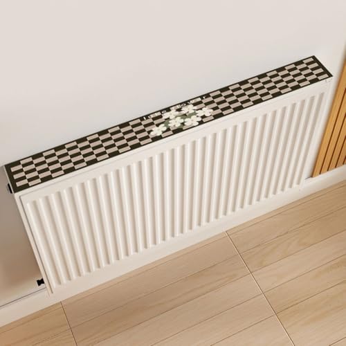 HpLive Heizkörperverkleidung，Heizkörper Staubschutzabdeckung zu blockieren Dekorative Heizkörper Pad Built-in Magnet Fixed(100CM) von HpLive