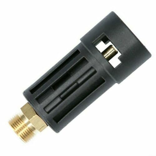 HpLive Hochdruckreiniger-Adapter, Adapter für K*ar-cher Bajonett K auf M22 Außengewinde Hochdruck 10,9 * 4,2 cm HpLive Hochdruckreiniger-Adapter, Adapter für K*ar-cher Bajonett K auf M22 Außengewinde Hochdruck 10,9 * 4,2 cm von HpLive