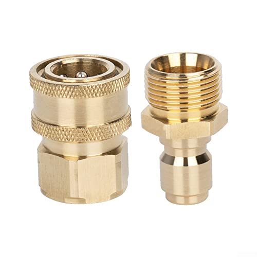 HpLive Hochdruckreiniger Adapter Set, M22 3/8" Adapter für Hochdruckreiniger Auslauf Schnellanschluss Kit HpLive Hochdruckreiniger Adapter Set, M22 3/8" Adapter für Hochdruckreiniger Auslauf Schnellanschluss Kit von HpLive