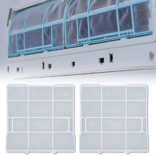HpLive Klimaanlage Staubfilter für Midea Innengerät Luftfilter Ersatzfilter Zubehör Staubschutz Luftreinigung System(27 * 26.5cm) von HpLive