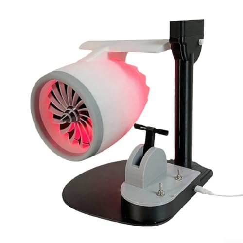 HpLive Kompakter USB Turbolüfter mit Temperaturregelung Desktop Luftbefeuchter Motor Tragbare Jet-Engine Technologie von HpLive