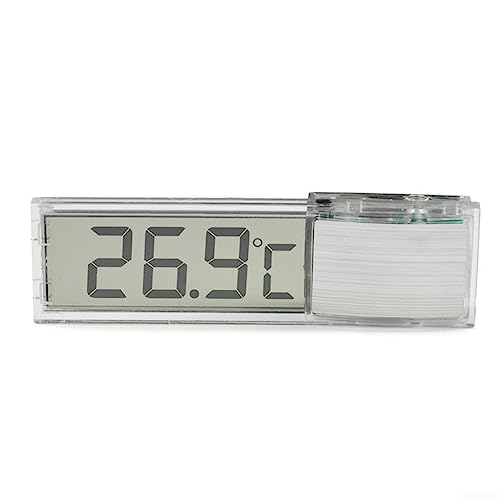 HpLive LCD Digitales Aquarium Thermometer Fischtank Terrarium Wassertemperatur Thermometer von HpLive