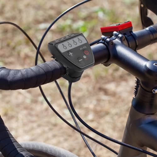HpLive LED E-Bike Display Controller Meter für E-Bike Elektroroller 36V 48V 5-Pin Stecker Wasserdicht mit Lichtanzeige von HpLive