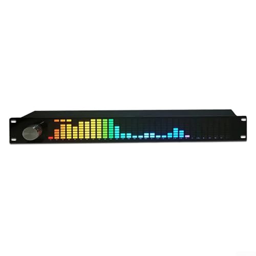 HpLive LED-Musikspektrumanzeige,Audio-Level-LED-Anzeige,31-Band Musik-Spektrum-Anzeige Dual-Kanal 15-Band Digitaler Equalizer mit Fernbedienung für Bühne KTV Bar HpLive LED-Musikspektrumanzeige,Audio-Level-LED-Anzeige,31-Band Musik-Spektrum-Anzeige Dual-Kanal 15-Band Digitaler Equalizer mit Fernbedienung für Bühne KTV Bar von HpLive