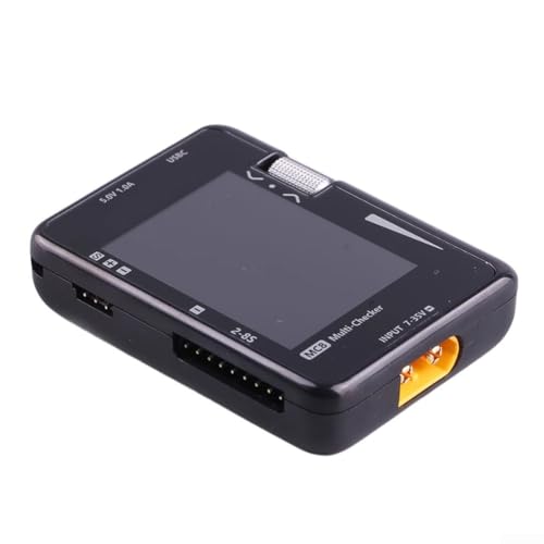HpLive MC8 Batterie Tester 32-bit Multifunktions Batteriemonitor mit Spannungsausgleich für LiPo LiHV LiFePo Akkus mit USB-A und USB-C Ausgängen HpLive MC8 Batterie Tester 32-bit Multifunktions Batteriemonitor mit Spannungsausgleich für LiPo LiHV LiFePo Akkus mit USB-A und USB-C Ausgängen von HpLive