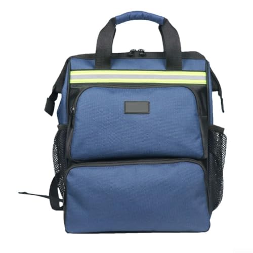 HpLive Multifunktionale Werkzeugrucksack mit 600D Wasserdichtem Material Geräumiges Hauptfach für Werkzeugaufbewahrung von HpLive