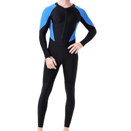 HpLive Neoprenanzug Tauchanzug Herren 1.5mm Ganzkörper Schwimmanzug für Tauchen Schnorcheln Schwimmen Surfen mit Reißverschluss(XL) von HpLive