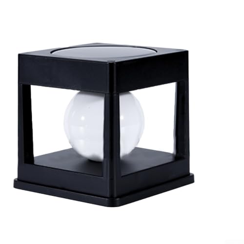HpLive Solar Pfostenlichter für Außenbereich, IP65 Wasserdichte Solar LED Zaunpfosten Lampe für Garten-Holzpfosten Terrassenzaun(weißes Licht) von HpLive