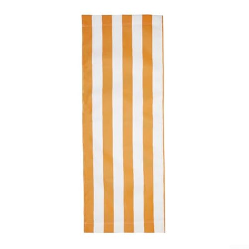 HpLive Strandliegen Ersatzbezug aus Polyester, Doppelseitig Wasserdicht Liegenbezug Bespannung für Liegestuhl, Orange und Weiß, 120x45 cm(1pc) von HpLive