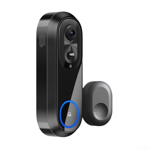 HpLive WLAN Video Türklingel, kabellose 1080P HD-Türklingel für die Tuya-App Smart Intercom-Kamera von HpLive