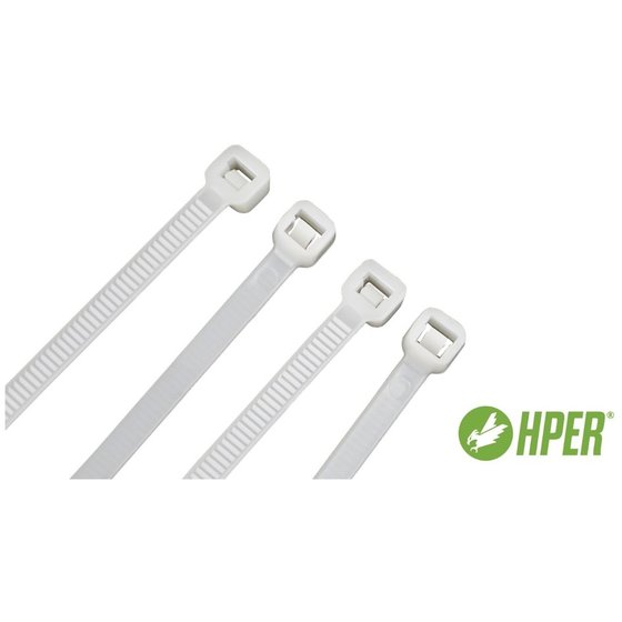 HPER® - High Performance Kabelbinder 550 x 9,0mm natur PA6.6 von Hper