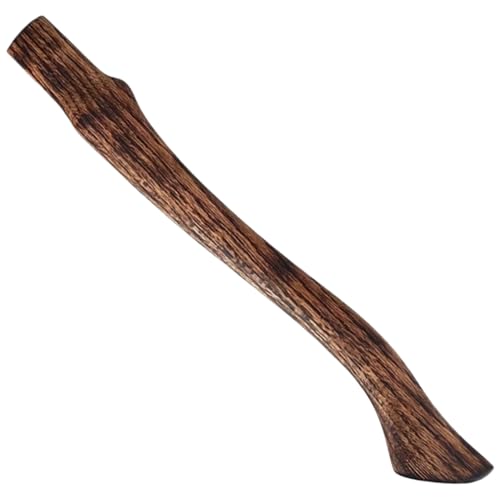 18, 5 -Zoll -Buchenholz -Hatchet -Griff, Ersatz für karbonisiertes Axtgriff durch gekrümmte End, resistent von Hperu