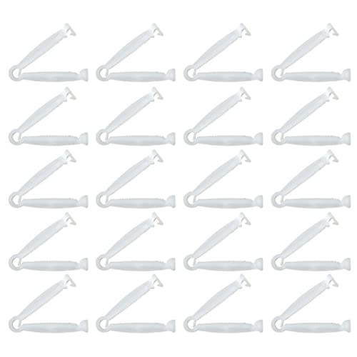 Einweg -Nabelschnur -Kabelklemme kleines Tiergeburtsgeburtsnabelische Klammern für Welpen 20pcs Nabelschnurclip von Hperu