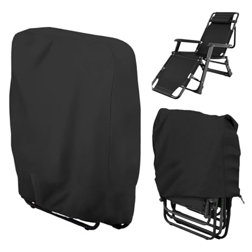 Gartenstuhlabdeckungen wasserdichte UV-resistente, 32, 3 x 36, 6 Zoll Windschutz Sonnenliegeabdeckungen für Klappstühle im Freien im Freien, Außenstuhl von Hperu