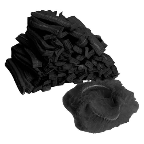 Haarnetze Abdeckung, Einweghaarnetz, 100 Pack -Einweg -Haarkappe, Haarnetz für Krankenschwestern, Kochen, Salon, Lebensmittelservice - Schwarz, 21inch Haarnetze Abdeckung, Einweghaarnetz, 100 Pack -Einweg -Haarkappe, Haarnetz für Krankenschwestern, Kochen, Salon, Lebensmittelservice - Schwarz, 21inch von Hperu