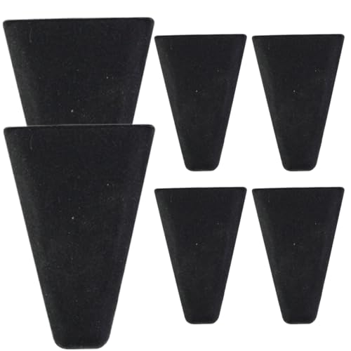 Hperu 6pcs Air Fryer Korb Silikonfüße, 1, 3x1.8 Nicht -Schlupf -Stapel -Rack -Zubehör für runde/quadratische Luftfritteusen von Hperu
