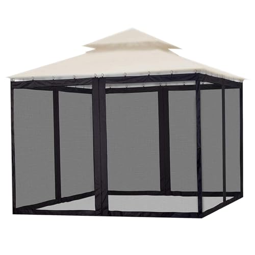 Hperu Pavillon -Mückennetze 9x11x8ft Retractable Fold Screen Paneele mit Reißverpal für Veranda Camping Terrasse Garten, Pavillon -Bildschirm Hperu Pavillon -Mückennetze 9x11x8ft Retractable Fold Screen Paneele mit Reißverpal für Veranda Camping Terrasse Garten, Pavillon -Bildschirm von Hperu