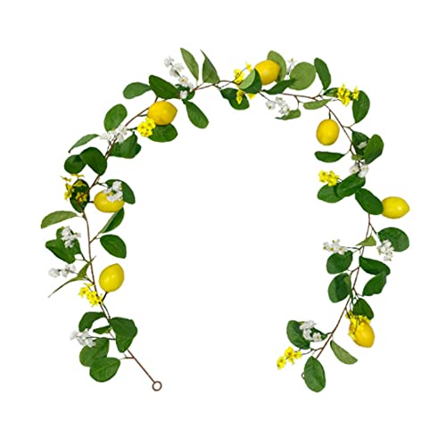 Künstliche Zitronen Berry Garland Künstliche Zitronen Berry Girlande 1,75 m Hängende Simulation Zitronen Weinpflanze Girlande Grüne Pflanzendekoration für Wohnkultur Künstliche Zitronen Berry Garland Künstliche Zitronen Berry Girlande 1,75 m Hängende Simulation Zitronen Weinpflanze Girlande Grüne Pflanzendekoration für Wohnkultur von Hperu