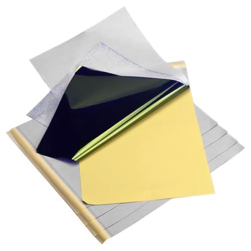 Schablonenpapier zum Tätowieren von Tattoo Transferpapier A4 Größe 4 Schichten Tattoo Thermalkopierer Schablone 5pcs 5pcs von Hperu