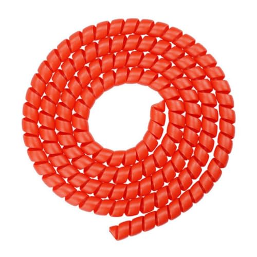 Scooter -Kabel -Beschützer Scooter Bremslinie Spiralrohrschutz Abdeckung 1M Elektrisches Scooter -Kabel -Gehäuse Rot rot von Hperu