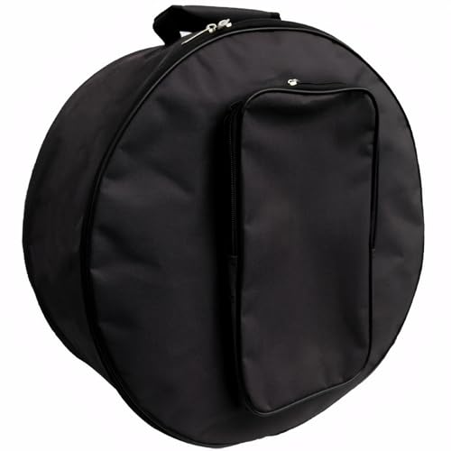 Snare Drum Bag, Trommelkoffer, 15.8x7.1 wasserdichte Oxford -Stoff -Snare -Drum -Beutel mit Griff und Schultergurt, Reißverschluss Snare Drum Hülle mit Seitentaschen von Hperu