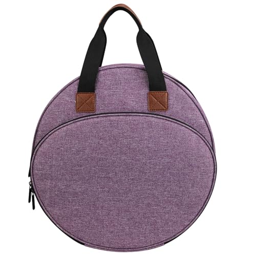 Stickstäbchen -Aufbewahrungstasche, Cross -Stitch -Aufbewahrungsaufbewahrung Großkapazität Veilchen Nähen Stickbeutel mit Reißverschluss & Handlungssticker für Stickropps, Diagramme und Fäden von Hperu