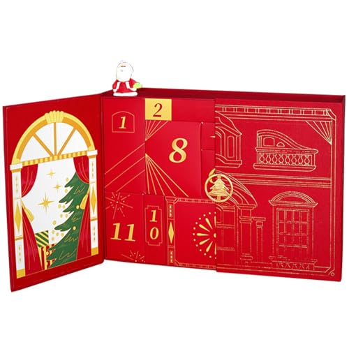 Wiederverwendbarer Adventskalender: Leerer Weihnachtsind Adventskalender mit 12 Kisten, DIY Fillbar für Kinderfamilien Weihnachtsdekoration Wiederverwendbarer Adventskalender: Leerer Weihnachtsind Adventskalender mit 12 Kisten, DIY Fillbar für Kinderfamilien Weihnachtsdekoration von Hperu