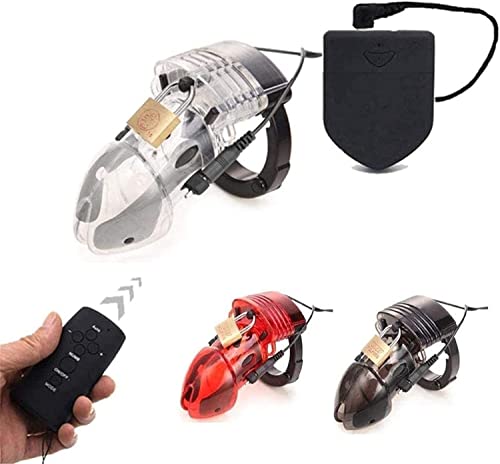 Elektrosex/E-Stim Kit, Penis Stimulation Keuschheitsgürtel Schloss, Elektrischen Impuls Schock Keuschheit Cock Käfige Dildo Hülle Vibrator Erotische SM Sex-Spielzeug für Männer ( Color : Black Schwarz Elektrosex/E-Stim Kit, Penis Stimulation Keuschheitsgürtel Schloss, Elektrischen Impuls Schock Keuschheit Cock Käfige Dildo Hülle Vibrator Erotische SM Sex-Spielzeug für Männer ( Color : Black Schwarz von Hrekssi