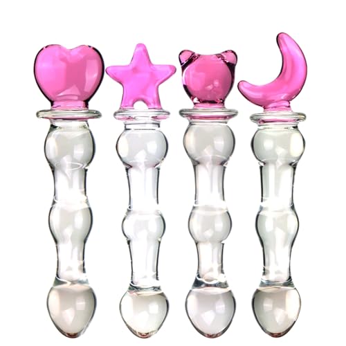 Hrekssi 20.5Cm Lang Analdildos 4 Stile Kristall Dildo Groß Analplug Glasplug Anal Stecker G-Punkt Stimulator Glas Penis Vaginal Anal Masturbation Anal Kugeln Sexspielzeug Für Frauen Männer, Mond Hrekssi 20.5Cm Lang Analdildos 4 Stile Kristall Dildo Groß Analplug Glasplug Anal Stecker G-Punkt Stimulator Glas Penis Vaginal Anal Masturbation Anal Kugeln Sexspielzeug Für Frauen Männer, Mond von Hrekssi