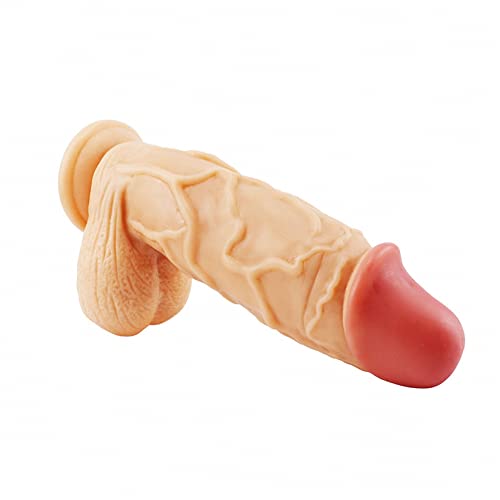Hrekssi 26cm Riesen XXL Silikon Dildos mit Starker Saugnapf Realistischer Dildo mit Echten Venen Eichel Hoden Große Real Penis Anal Dildo Vaginal Plug Masturbatio G-Punkt Sexspielzeug für Frauen,Flesh Hrekssi 26cm Riesen XXL Silikon Dildos mit Starker Saugnapf Realistischer Dildo mit Echten Venen Eichel Hoden Große Real Penis Anal Dildo Vaginal Plug Masturbatio G-Punkt Sexspielzeug für Frauen,Flesh von Hrekssi