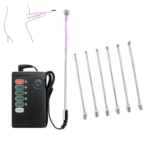 Hrekssi 5 Größe Metall Penis Plug Elektro Schock Harnröhre Dilatator Masturbation Sounds Dilator Elektrische Stimulation Harnröhren Plug Extrem SM Sexspielzeug für Männer,10mm Hrekssi 5 Größe Metall Penis Plug Elektro Schock Harnröhre Dilatator Masturbation Sounds Dilator Elektrische Stimulation Harnröhren Plug Extrem SM Sexspielzeug für Männer,10mm von Hrekssi