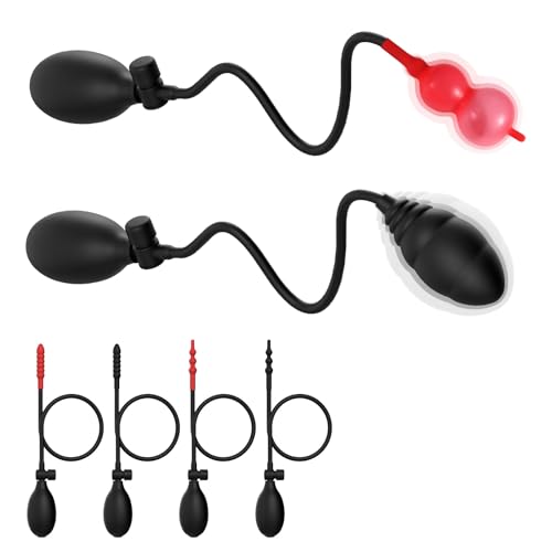 Hrekssi 62cm Extra Langer Aufblasbar Analplug mit Verstellbar Pumpe Silikon Große Buttplug Dilatator Analstöpsel für Vagina Anus Expansion XXL Anal Dildo Butt Plug SM Sex Spielzeug für Frauen Männer(B Hrekssi 62cm Extra Langer Aufblasbar Analplug mit Verstellbar Pumpe Silikon Große Buttplug Dilatator Analstöpsel für Vagina Anus Expansion XXL Anal Dildo Butt Plug SM Sex Spielzeug für Frauen Männer(B von Hrekssi