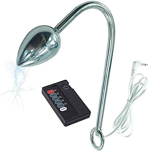 Hrekssi E-Stim Sex Haken mit Kugeln, Sexuelle Elektrostimulation SM Sexspielzeug Massagegerät Prostata//Butt Plug Haken Edelstahl Stimulator, Vaginal/Masturbation für Frauen Männer Hrekssi E-Stim Sex Haken mit Kugeln, Sexuelle Elektrostimulation SM Sexspielzeug Massagegerät Prostata//Butt Plug Haken Edelstahl Stimulator, Vaginal/Masturbation für Frauen Männer von Hrekssi
