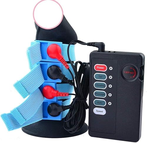 Hrekssi E-Stim Sex Set, Ringe 4 Stück EMS Reizstrom Elektroden mit Elektrostimulation Reizstromgerät SM Sexspielzeug für Männer Hrekssi E-Stim Sex Set, Ringe 4 Stück EMS Reizstrom Elektroden mit Elektrostimulation Reizstromgerät SM Sexspielzeug für Männer von Hrekssi