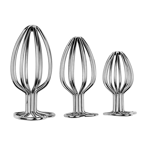 Hrekssi Edelstahl Hohl Anal Expander, Buttplug Anal Butt Plug Metall Anus Vagina Dilatator Anal Dildo Vaginal Masturbation Prostata Massage Sextoys für Frauen Manner und Paare,S+M+L Hrekssi Edelstahl Hohl Anal Expander, Buttplug Anal Butt Plug Metall Anus Vagina Dilatator Anal Dildo Vaginal Masturbation Prostata Massage Sextoys für Frauen Manner und Paare,S+M+L von Hrekssi