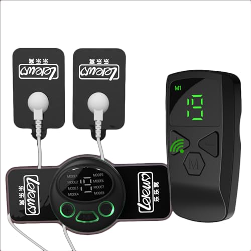 Hrekssi Elektro Shock Silikon Pads Set Elektrische Stimulation mit 15 Meter Fernbedienungsentfernung, USB-Aufladung SM Extrem Fetisch Prostata Masturbation Sexspielzeug für Männer Frauen Paar,4 Pads Hrekssi Elektro Shock Silikon Pads Set Elektrische Stimulation mit 15 Meter Fernbedienungsentfernung, USB-Aufladung SM Extrem Fetisch Prostata Masturbation Sexspielzeug für Männer Frauen Paar,4 Pads von Hrekssi