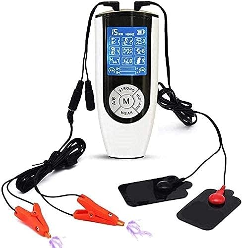 Hrekssi Elektroschock Kit Mit 2* Patch Und 2* Nippelklemmen, ElektrostimulationsReizstromgerät for Nippel/Klitoris/Brust/G-Punkt, Sm- Sexspielzeug for Frauen, Männer, Paare Hrekssi Elektroschock Kit Mit 2* Patch Und 2* Nippelklemmen, ElektrostimulationsReizstromgerät for Nippel/Klitoris/Brust/G-Punkt, Sm- Sexspielzeug for Frauen, Männer, Paare von Hrekssi