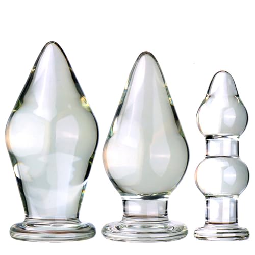 Hrekssi Extra Groß Glasplug Butt Plug Durchmesser 45/75/80mm Glatt Glasdilos Analplug Kristall Glas Dildo Plug XXL Analperlen Anal Kugeln Vaginal Anal Masturbation Sexspielzeug Für Männer Frauen,C Hrekssi Extra Groß Glasplug Butt Plug Durchmesser 45/75/80mm Glatt Glasdilos Analplug Kristall Glas Dildo Plug XXL Analperlen Anal Kugeln Vaginal Anal Masturbation Sexspielzeug Für Männer Frauen,C von Hrekssi