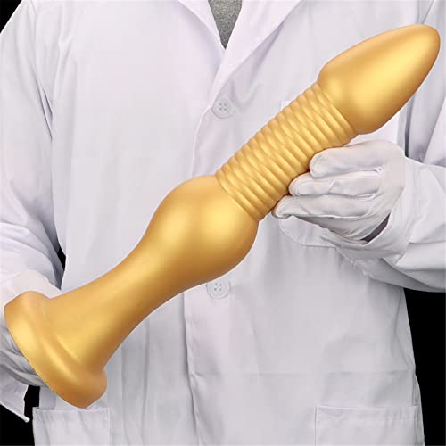 Hrekssi Gold Realistischer Dildo XL Riesiger Dildo mit Starker Saugnapf Analdildo Anal Plug Monster Dildo Weiches G-Punkt Prostata Stimulation Buttplug Groß Sexspielzeug für Frauen Männer (Size : SMA Hrekssi Gold Realistischer Dildo XL Riesiger Dildo mit Starker Saugnapf Analdildo Anal Plug Monster Dildo Weiches G-Punkt Prostata Stimulation Buttplug Groß Sexspielzeug für Frauen Männer (Size : SMA von Hrekssi